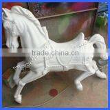 Electric Fiberglass Carousel Horses for Sale thumbnail-3