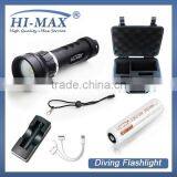Hi-Max CREE XM-L2 U2 LED 860 Lumen 120 Degree Beam Angle Underwater Video Light thumbnail-5