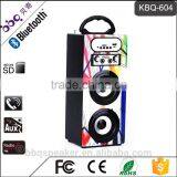 BBQ KBQ-604 10W 1200mAh Dual 3 Inch Creative Karaoke Portable Speaker Mp3 Player Supplier's Choice thumbnail-4