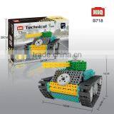 B/O Tank Plastic Building Blocks Child Toy