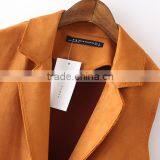 Wholesale Clothing Contemporary Fringed Faux Suede Tassel Vest thumbnail-4