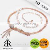 Wholesale Fashion Crystal Rhinestone Chain Brightness F1-80100 thumbnail-1