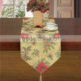 Poloyester Table Cloth/Flower Table Linen/Flower Prinnted Tablecloth/ thumbnail-3
