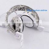 FLOWER Headband Stylish Headphone Heavy Bass Headphone With MIC