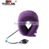 China Supplier Flannel Medical PVC Adjustable Cervical Neck Traction Device thumbnail-3