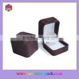 High Quality Magnetic Velvet Jewellery Earring Box Small Jewelry Box Insert Earring For Sale