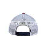 OEM Print Your Logo Mesh 6 Panel Baseball Cap Distressed Trucker Cap Wholesale thumbnail-5