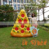 High Quality Food Pizza Design Pool Float Inflatable Donut for Fun thumbnail-1