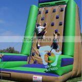 Inflatable Water Rock Pool Slide With Climbing Wall thumbnail-4