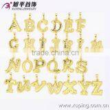 Xuping Jewelry Alphabets Pendant Designs, Necklace Pendant, Alphabet Letter thumbnail-2