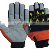 Hard duty hand protection industrial mechanic glove