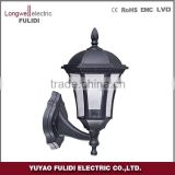 plastic outdoor wall lantern light,classical and vintage garden light,post lantern light/IP44 plastic