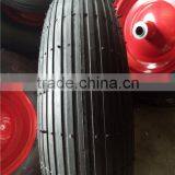 Wheelbarrow Wheels Rubber Wheels for Trolley 4.80/4.00-8 thumbnail-1