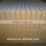 White Melamine Grooving MDF for Cabinet