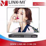 LINK-MI LM-TVM44 2x2Video Wall Controller &4in4out Hdmi Matrix 4x4 Seamless Switch HDMI Splitter3D With RS232 and IP Control