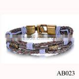 Classic Bracelet Jewelry For Men /Bio Magnetic Leather Bracelet Price thumbnail-1