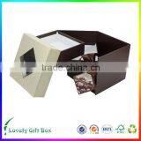 High Quality Fancy Empty Black Cardboard Chocolate Box thumbnail-5