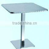 Square Metal Dining Table