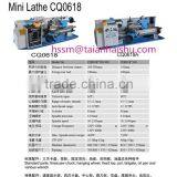Mini Hobby Lathe Machine CQ0618*300 Mini Lathe and Bench Lathe Manual With Best Price thumbnail-2