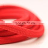 Red 0.75mm 2/3 core electric Cable Wire Round Type Pendant Braided Copper Wire