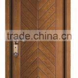 Wood Garage Door Interior Solid Wood Door Simple Design Wood Door thumbnail-2