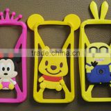 Minions Despicable Me silicone mobile phone cover for iphone 4S