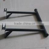 Matte Black Fastness Cossbar Hook Bar Shelf D300 x W400mm thumbnail-2