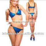 latex sexy bikini latex fashion bikini for women