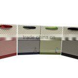 Beautiful Striped Design Paper Bags Wholesale Logo Printed Bags thumbnail-2