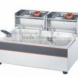 Manual Hot Dog Twister Spiral Tornado Potato Curly Fries Blade With 12L Deep Fryer and Bamboo Skewers thumbnail-3