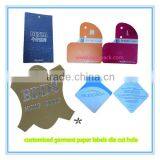 Customized Paper Cardboard Label for Clothing thumbnail-1