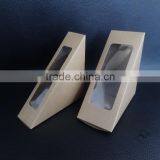 Brown Kraft Paper Sandwich Box thumbnail-1