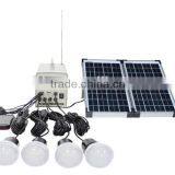20W DC Portable Solar Lighting Kit With 12v Led Lamp thumbnail-1