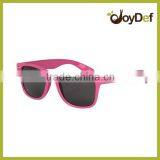 Cheap Neon Purple Customized Logo Sun Glasses With Company Name thumbnail-6