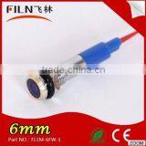 Filn 6mm 12v Argon Lamp Bulb Metal Laser Stage Light LED Indicator Light With Wire thumbnail-4