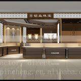 Wholesale Jewelry Store Interior Design Idea Used Glass Display Showcase Kiosk for Shopping Mall thumbnail-4