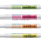 ERASABLE HIGHLIGHTER (ERASABLE FLUORESCENT MARKER) - DOUBLE HEAD 3mm CHISEL & ERASER thumbnail-1