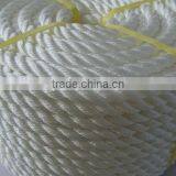 Twisted Nylon Rope 1/4-Inch by 50-Feet White Boat Rope thumbnail-2