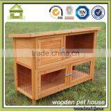 SDR001 Portable Two Layer Wooden Double Deck Rabbit Cage thumbnail-1