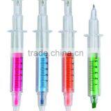 Syringe Highlighter Pen Cheap Promotional Metal Ballpoint Twist Pen or Promotion Gift thumbnail-1
