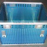 Aluminum alloy medical sterilizing basket