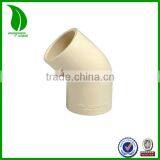 Water Supply SCH80 PRESSURE FITTINGS CPVC 45 Degree Elbow