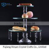 Best Prices Simple Design Wholesale Crystal Cake Stand With Good Offer thumbnail-3