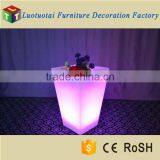 Waterproof Outdoor Garden Use Illuminated LED Square Planter Pot With Battery Operated thumbnail-5
