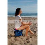 Multifunction Folding Beach Chair With Cooler Bag thumbnail-1