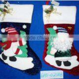 150505 Felt Christmas Stocking With Santa Snowman and Reindeer thumbnail-4