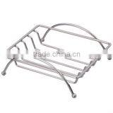 Chrome Tempered Wire Napkin Holder Square Cutlery Kitchen Tissue Tray Brand New thumbnail-1
