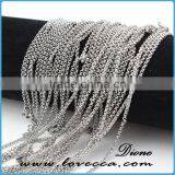 Wholesale 316L Stainless Steel Chains for Jewelry,silver Chain for Bracelets,good Quality Chain for Necklace thumbnail-1