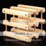 Best Quality Square Handmade Wooden Wine Rack Plywood Wine Rack / Wine Bottle Display Rack / Wine Glass Rack thumbnail-1