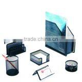 Hot Sale Durable Metal Mesh Office Desk Stationery Set thumbnail-2